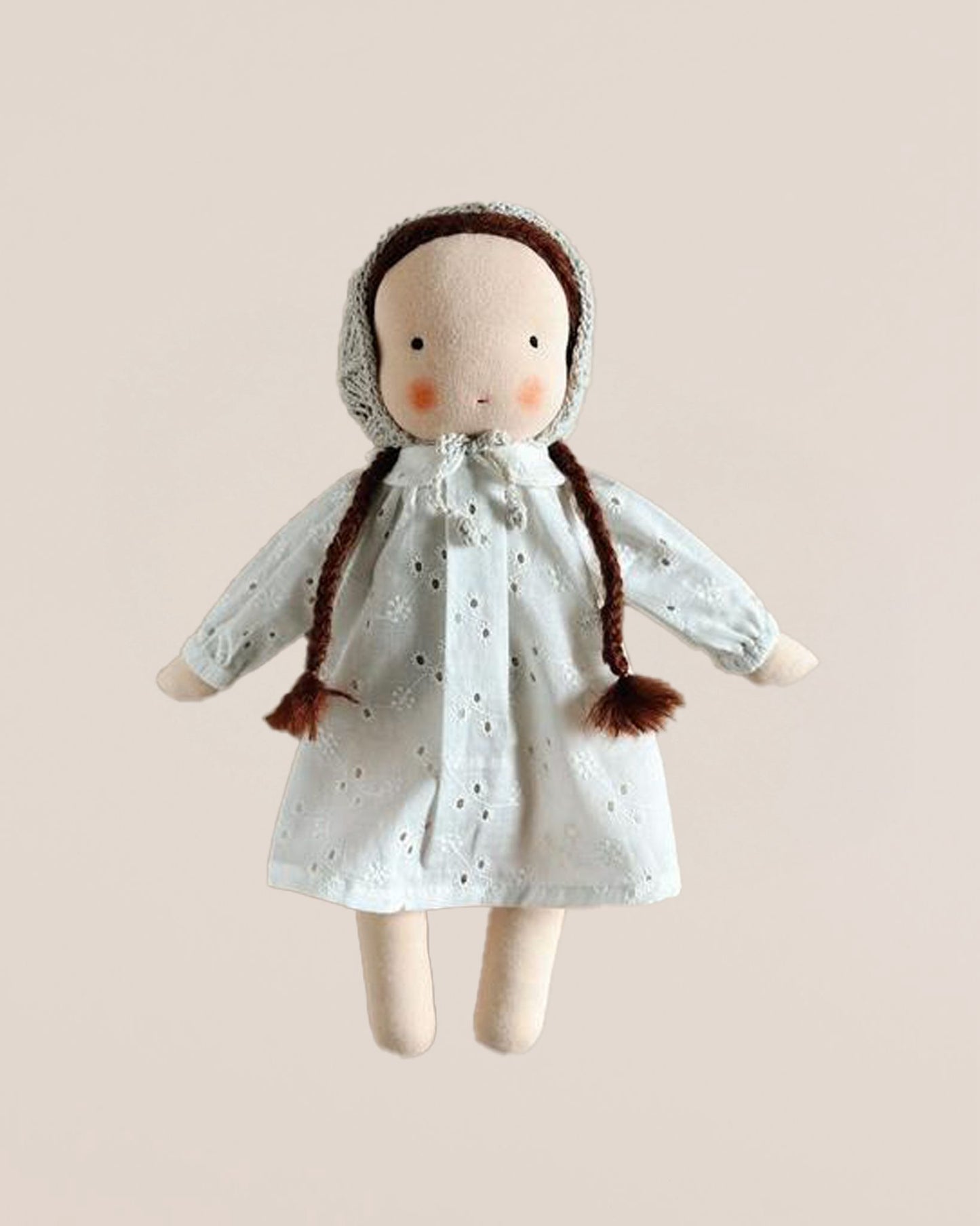 Little Kin Handmade Doll • Brown Hair