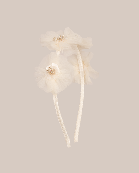 House of Carousel • Mesh Flower Headband