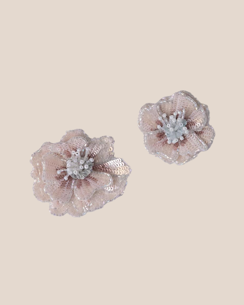 Pink Flower Clip