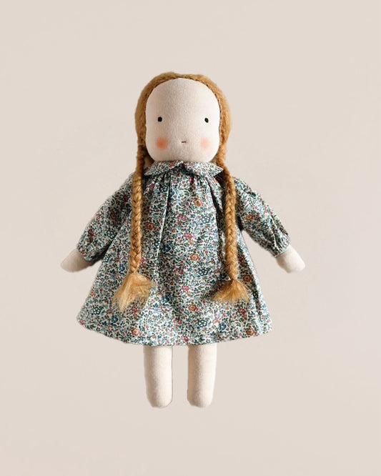 Little Kin Handmade Doll • Caramel Hair
